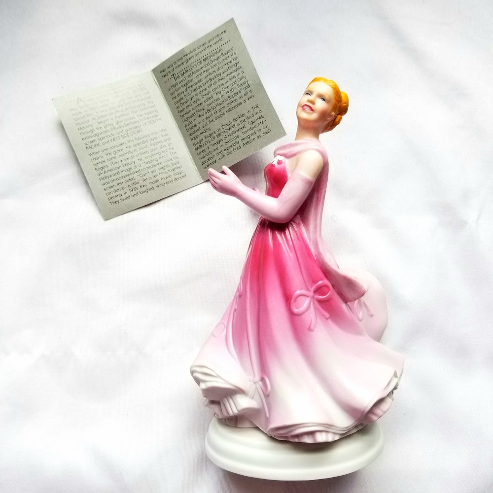 Vintage "Images of Hollywood" Porcelain Figururine